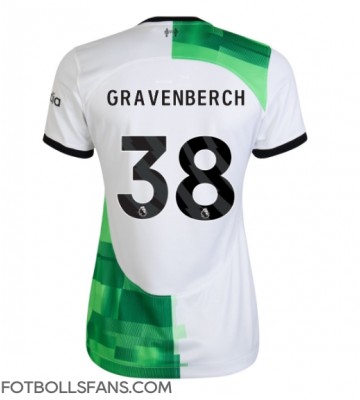 Liverpool Ryan Gravenberch #38 Replika Bortatröja Damer 2023-24 Kortärmad